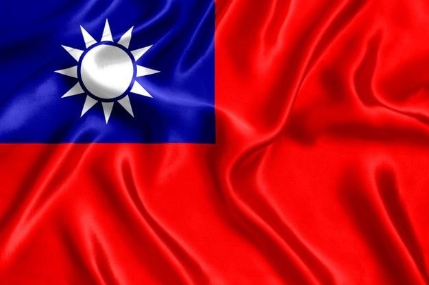 Premium Photo _ Flag of Taiwan_ Illustration of the Taiwanese flag waving_